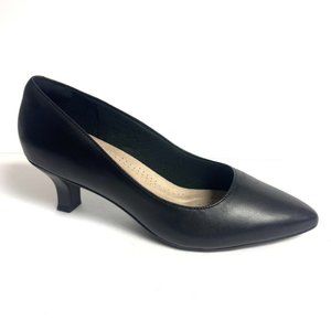 Clarks Womens Kataleyna Gem Pump Heel Black Size 10 M